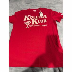 Tailgate Men's Kollege Klub Graphic T-Shirt Red Size S